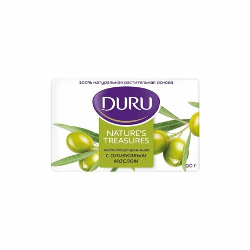 Туалетное мыло с оливковым маслом Duru 90гр