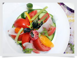 Овощная нарезка/ Sliced vegetables (300 г)
