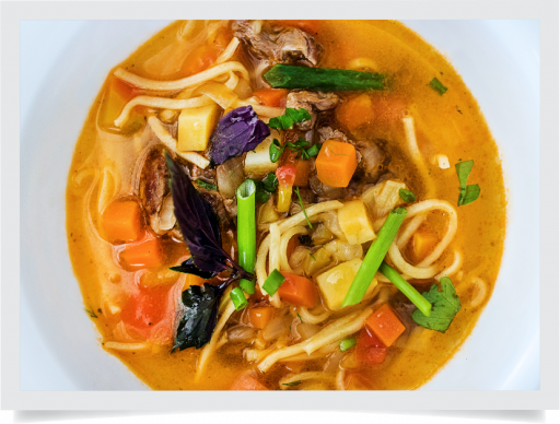 Суп лапша с говядиной / Beef noodle soup  (250 г)