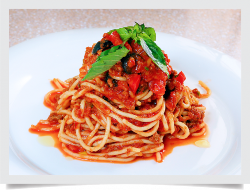 Спагетти "Болоньезе" / Spaghetti Bolognese (request - if al dente) (330 г)