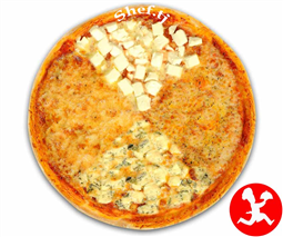 Пицца 4-сыра средняя