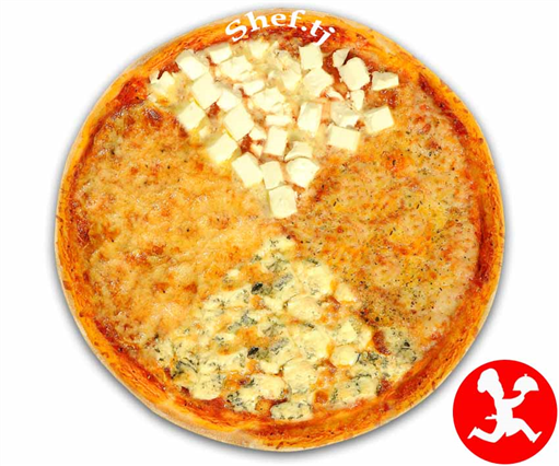Пицца 4-сыра средняя