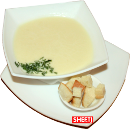 Крем суп сырный