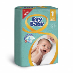 Подгузники Evy Baby 1 newborn 2-5кг 44шт