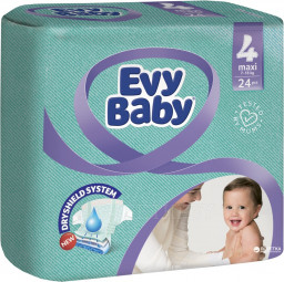 Подгузники Evy Baby 4 maxi 7-18 кг 24шт
