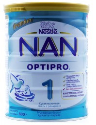 Сухая молочная смесь optipro NAN №1 ж/б 400гр