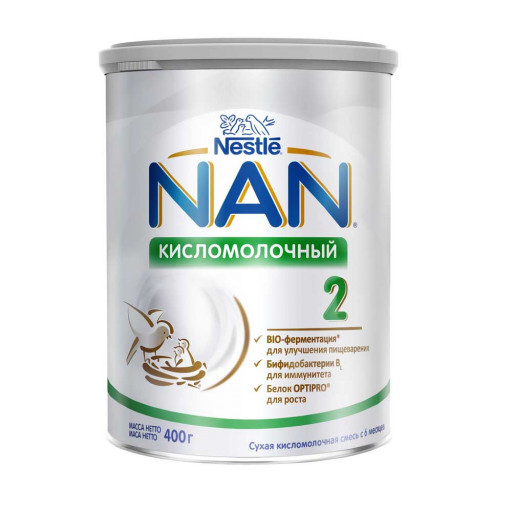 Сухая молочная смесь кисломолочный NAN №2