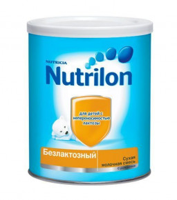 Молочная смесь безлактоза Nutrilon 400гр
