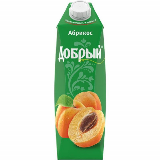 Сок абрикосовый Добрый 1л
