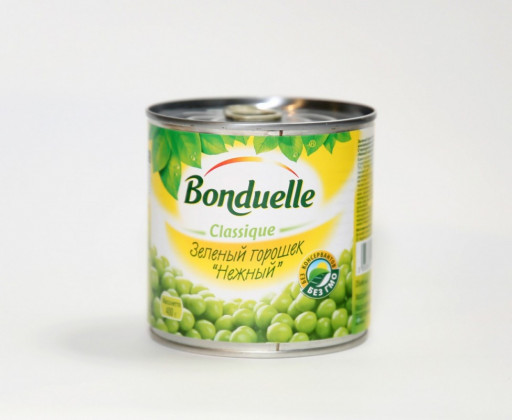 Горошек зеленый "Bonduelle" ж/б 425мл