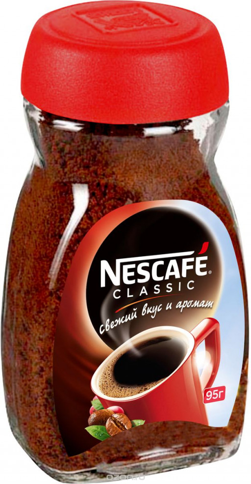 Кофе classic "Nescafe" с/б 95гр