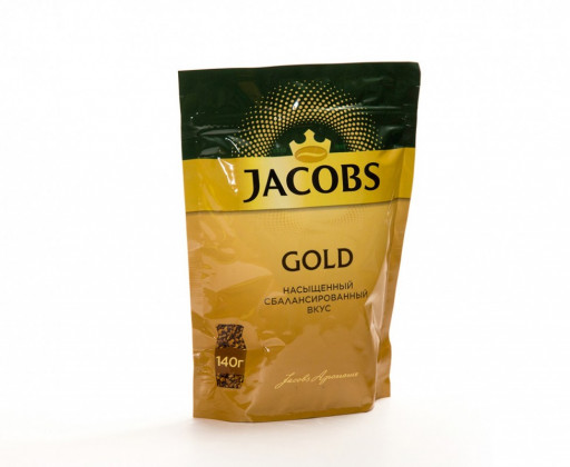 Кофе "Jacobs Gold" д/п 140гр