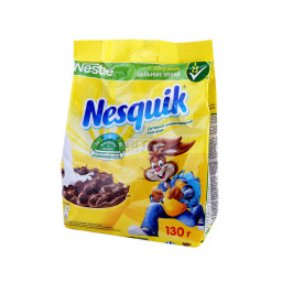 Готовый завтрак шоколадные шарики "Nesquik" 130гр