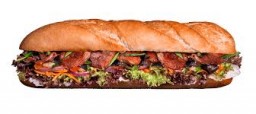 Багет сэндвич с мясом