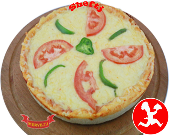Пицца с сыром Маргарита большая