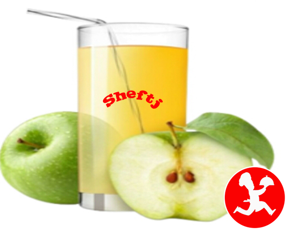 Свежевыжатый яблочный сок 0.5л 